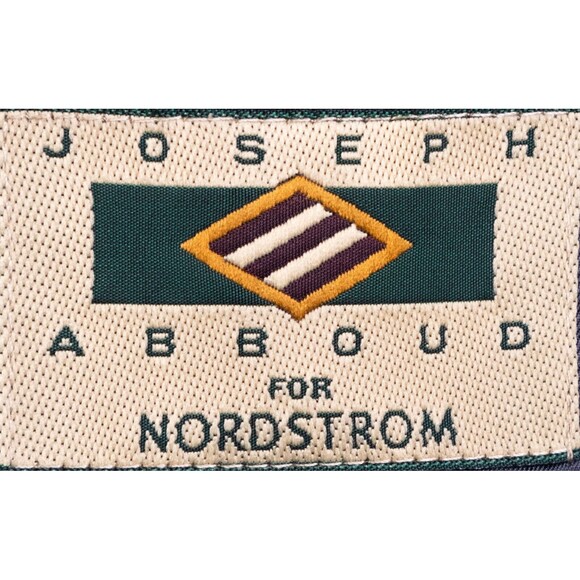 44R Classic-Fit Joseph Abboud GRAY PINSTRIPED Wool Three-Button Blazer Jacket - Picture 11 of 13